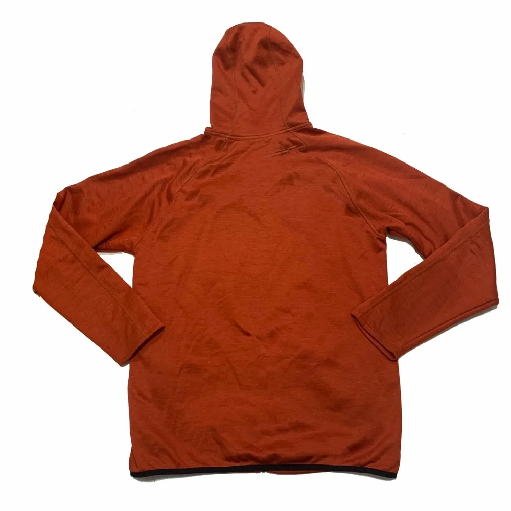 The North Face Men's Burnt Orange fleece Jacket